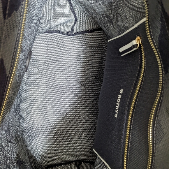 Rothy's The Essential Tote in Slate Camo - Picture 6 of 8